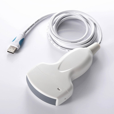 Wired ultrasound probe